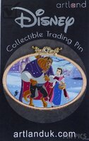 Artland - Belle And Beast - Winter Walk - Oval Signature Collection - Beauty and the Beast