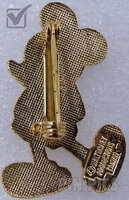 Button - Brooch - Mickey - White Face and Shoes