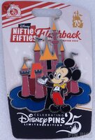 DLR - Mickey - Classic Castle Characters Series - Niftie Fifties Flashback - Jumbo