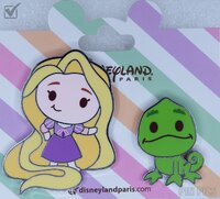 DLP - Rapunzel and Pascal - Tangled Set - Cute Princess and Sidekicks Series