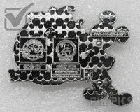 Mickey Mouse - Authentic Official Pins 25th Anniversary - Celebrating 25 Years of Disney Pin Trading