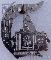 DLR - Mickey's House - Letter D - 70th Anniversary - Key to Disneyland