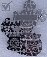WDW - Mickey - Trade with Character Series - Celebrating 25 Years of Disney Pins 2025 - Double Sided Hinge