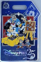 WDW - Mickey and Friends - Pin Trading Carnival Series - Celebrating 25 Years of Disney Pins 2025 - Jumbo