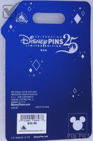 WDW - Mickey and Friends - Pin Trading Carnival Series - Celebrating 25 Years of Disney Pins 2025 - Jumbo
