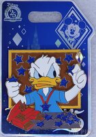 WDW - Donald Duck - Disney Pin Trader Life Series - Celebrating 25 Years of Disney Pins 2025