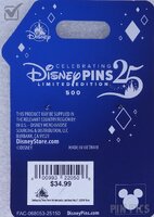 WDW - Pete - Disney Pin Trader Life Series - Celebrating 25 Years of Disney Pins 2025