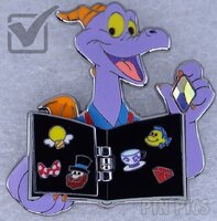 WDW - Figment - Trade with Character Series - Celebrating 25 Years of Disney Pins 2025 - Double Sided Hinge