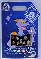 WDW - Figment - Trade with Character Series - Celebrating 25 Years of Disney Pins 2025 - Double Sided Hinge