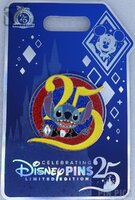WDW - Stitch - Dressed to Impress! Series - Celebrating 25 Years of Disney Pins 2025