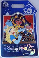 WDW - The Muppets - Pin Trading Carnival Series - Celebrating 25 Years of Disney Pins 2025 - Jumbo