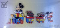 WDW - Yesterday to Today Train Set - Celebrating 25 Years of Disney Pins 2025