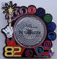 WDW - Astronaut Mickey - If We Were There! Set 6 - Celebrating 25 Years of Disney Pins 2025 - Spinner