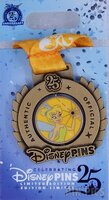 Tinker Bell - Grail Pin Collectors - Pin Trading 25th Anniversary Medals - June 2025  - Flipper