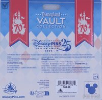 DLR - Tomorrowland - Display Frame Extension Set 1 of 4 - Disneyland 70th Anniversary