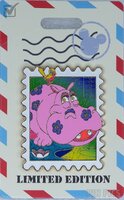 WDI - Pink Hippo - It's a Small World - Disney Park Stamps Series - Destination D23 2025