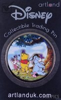 Artland - Pooh, Eeyore and Piglet - Befriending Butterflies - Signature Series