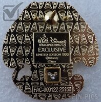 WDI - Pluto - Disneyland 70th Anniversary Adorbs Set - Mystery