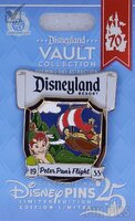 DLR - Peter Pan's Flight - 1955 Opening Day Attraction Posters - Series 3 - Disneyland 70th Anniversary
