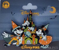 DLP - Mickey and Minnie Dressed as Witches - Halloween