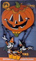 DLP - Mickey and Minnie in a Hot Air Balloon - Halloween 2025