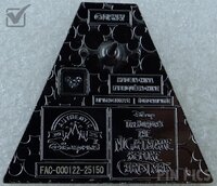 DIS - Lock - Nightmare Before Christmas - Haunted Mansion Holiday - Mystery