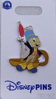 Jiminy Cricket Standing in Front of a Candlestick