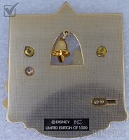 Japan - Mickey and Minnie Mouse - Bell - Merry Christmas 2002 - Slider