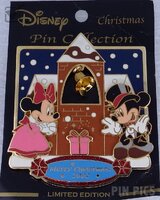 Japan - Mickey and Minnie Mouse - Bell - Merry Christmas 2002 - Slider