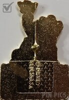 Sedesma - Pooh on Block with Bird - Purple