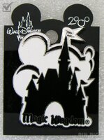 WDW - Black and White Castle with Mickey - Version 1