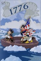 DC - Mickey, Donald and Goofy - Crossing the Delaware Pin Set