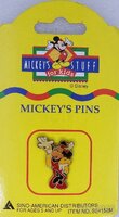 Sino-American Distributors - Minnie in Fur Stole and Feathered Hat - Mickey's Pins - Version 2