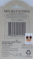 Sino-American Distributors - Minnie in Fur Stole and Feathered Hat - Mickey's Pins - Version 2