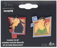 Loungefly - Emperor's New Groove Portrait Set - Hot Topic