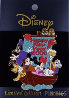Japan - Mickey, Minnie, Donald Duck, Goofy, Pluto, Chip and Dale - Ship - Happy New Year 2006