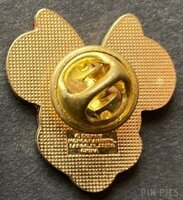 Monogram - Minnie Mouse Head - Pink Bow - Version 4