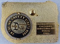 DLR - Mickey Safe D Spinner - Cast Exclusive - Pin of the Month - June 2006