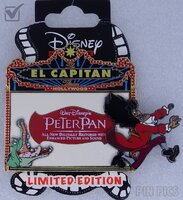DSF - Hook and Tick-Tock - El Capitan Marquee - Peter Pan