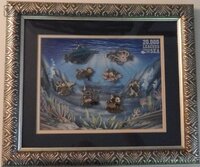 WDW - 20,000 Leagues Under the Sea - 2007 Framed Set