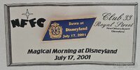 DLR - Club 33 - NFFC - Dawn at Disneyland