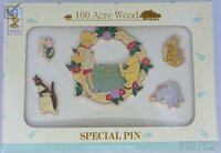 Japan - Pooh, Piglet, Tigger, Eeyore and Kanga - Friendship Heart Set - Benelic