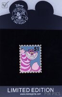 DS - Cheshire - Alice in Wonderland - Postage Stamp