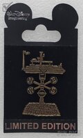 WDI - Splash Mountain's Paddle Wheeler Steamboat - Weather Vane Series