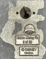 DLR - I for Ichabod - Alphabet - Hidden Mickey 2011