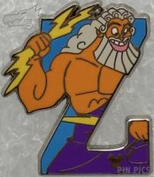 DLR - Z for Zeus - Alphabet - Hidden Mickey 2011