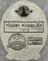 DLR - Mickey Mouse - Character Frames - Hidden Mickey 2011