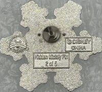 DLR - Snowflake - Adventures Thru Inner Space - Disneyland Icons - Hidden Mickey 2011