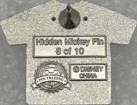 DLR - Ariel - T-Shirt - Hidden Mickey 2011