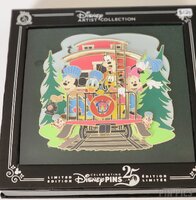 Mickey and Friends - Train Caboose - Alex Maher Disney Artist Collection - Jumbo